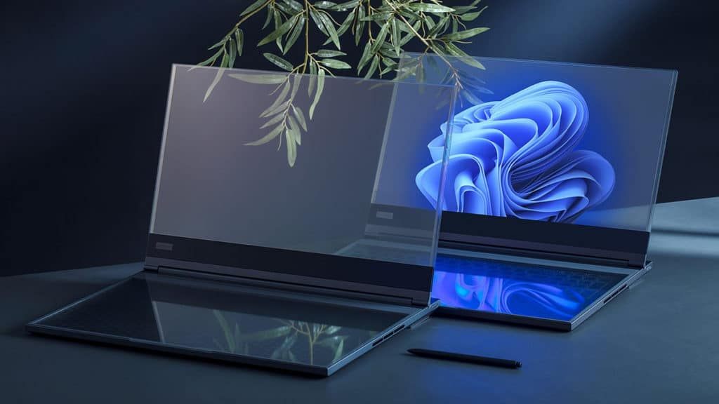 Lenovo trình làng Laptop ThinkBook với màn hình Micro-LED trong suốt tại MWC 2024