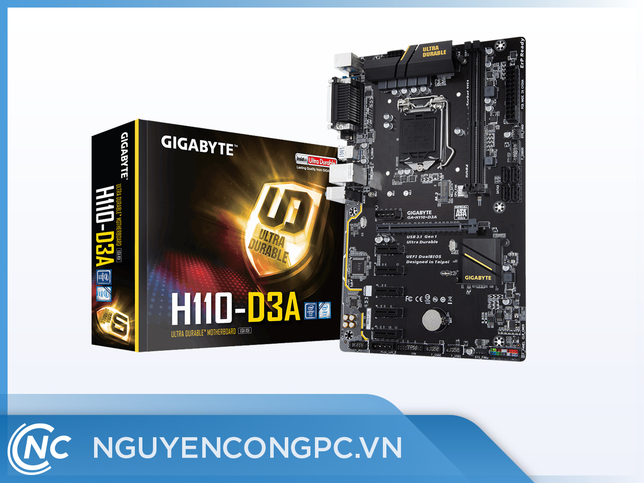 Gigabyte ga h110 d3a не видит 6 карту