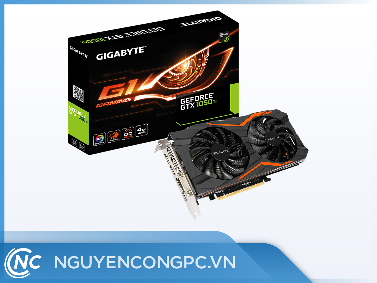 VGA GIGABYTE GeForce GTX 1050 Ti G1 