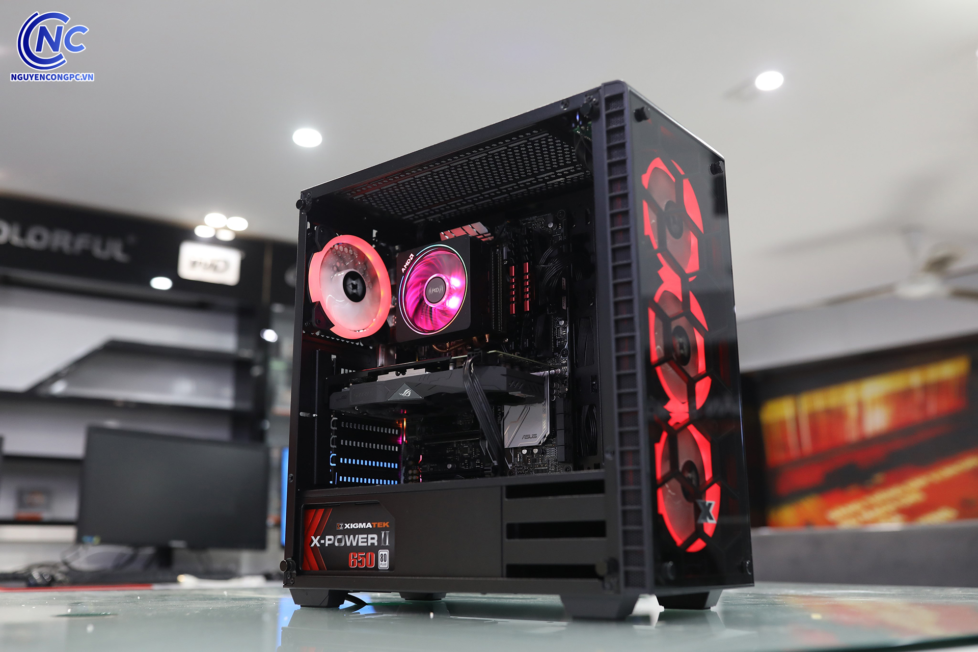 WORKSTATION AMD Ryzen 7 2700X | RX 570 | SSD M2 256GB