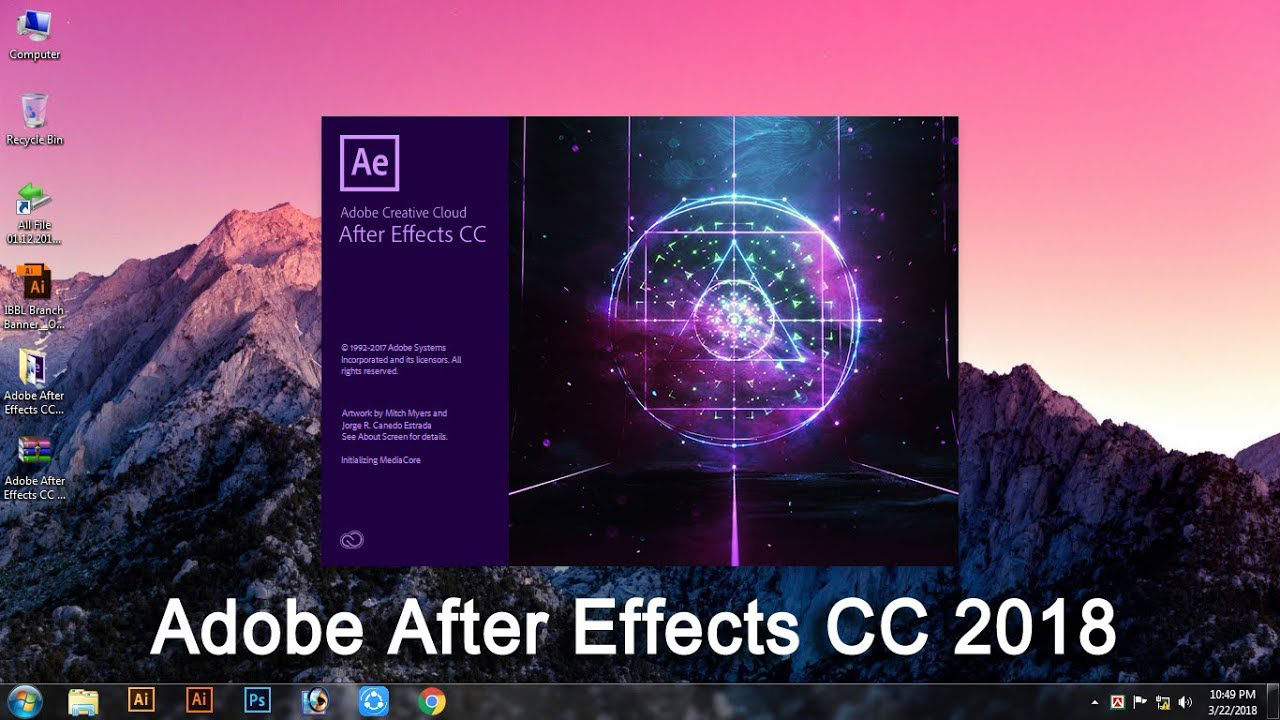 how to download after effects 2018