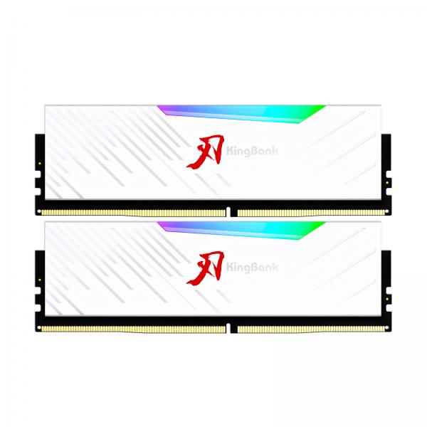 RAM Kingbank Sharp Blade RGB 16GB DDR5 6000MHz White
