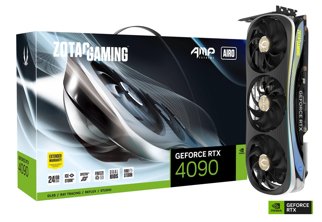 Card màn hình ZOTAC GAMING GeForce RTX 4090 AMP Extreme AIRO
