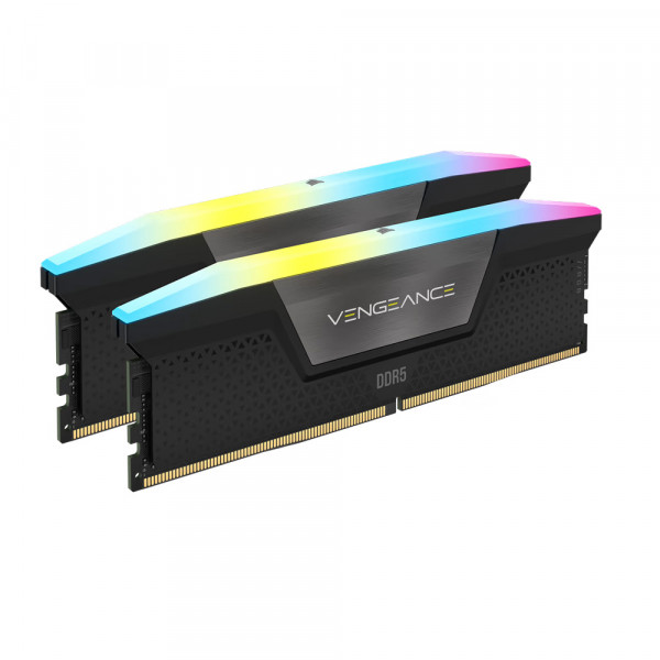 RAM CORSAIR VENGEANCE RGB 32GB (2x16GB) DDR5 bus 6000MHz Black 