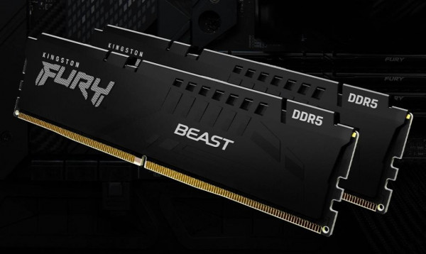 Ram Kingston Fury Beast 16GB (1x16GB) DDR5 5200MHz