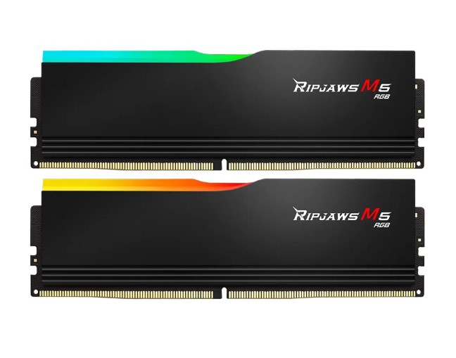 RAM G.Skill Ripjaws M5 RGB 32GB (2x16GB) DDR5 6400MHz (F5-6400J3648F16GX2-RM5RK, Black