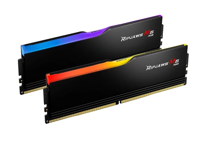 RAM G.Skill Ripjaws M5 RGB 32GB (2x16GB) DDR5 6400MHz (F5-6400J3648F16GX2-RM5RK, Black