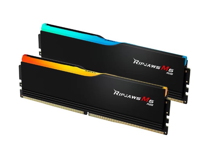 RAM G.Skill Ripjaws M5 RGB 32GB (2x16GB) DDR5 6400MHz (F5-6400J3648F16GX2-RM5RK, Black