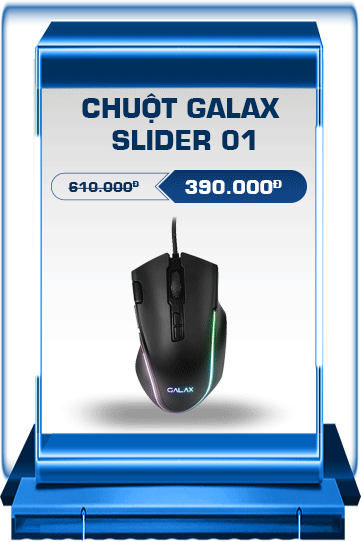 Chuột chơi game Galax SLIDER-01