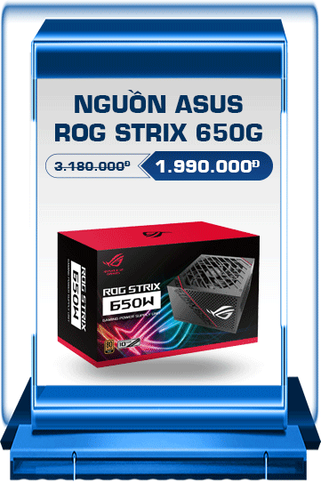 Nguồn ASUS ROG Strix 650G (Fully modular, 650W)