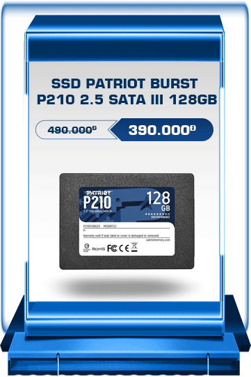 ssd patriot burst p210 25 sata iii 128gb