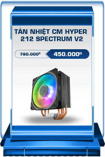 Tản Nhiệt Khí Cooler Master Hyper 212 Spectrum V2