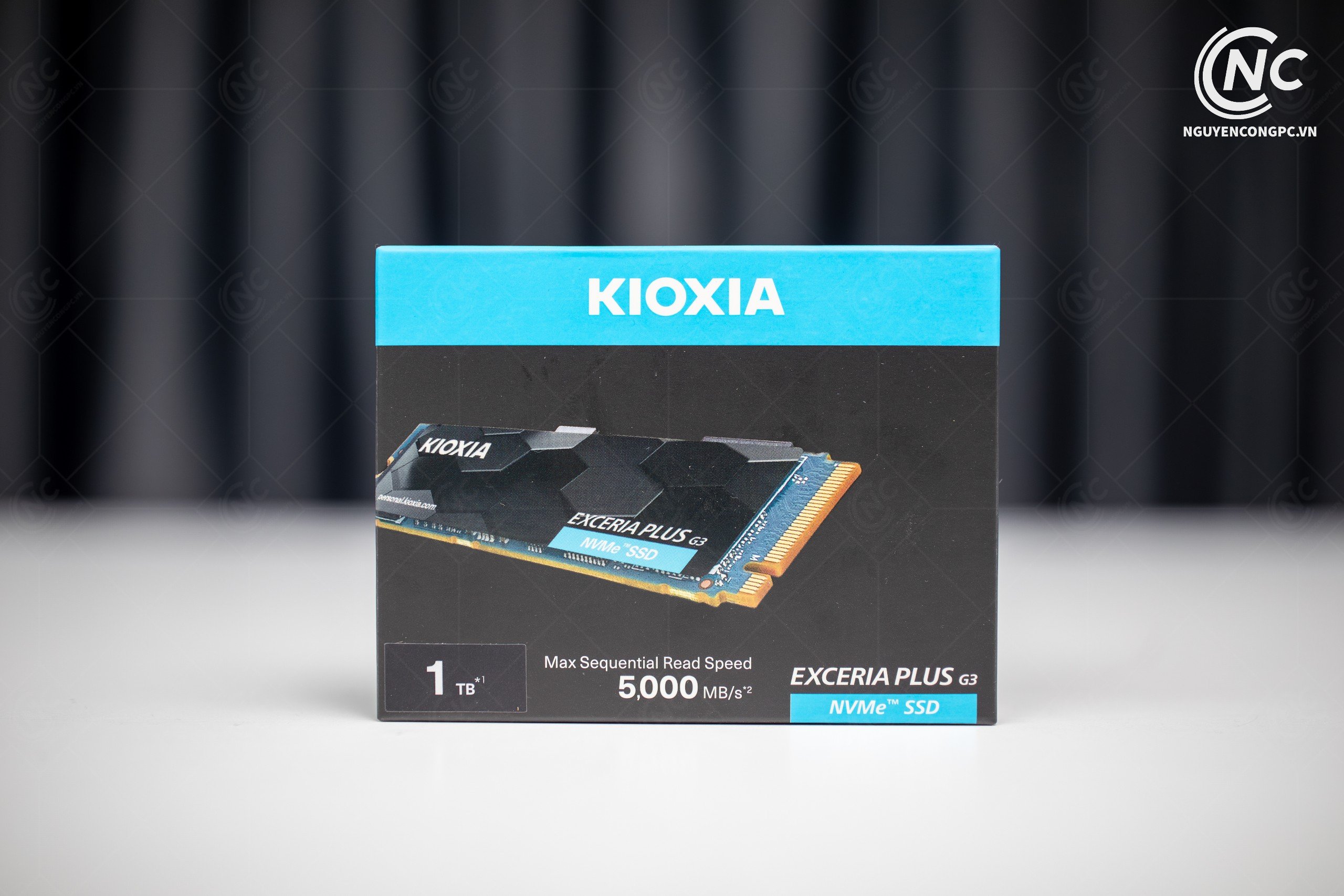 SSD Kioxia Exceria Plus G3 Gen 4x4 1TB R5000, W3900 Chính hãng