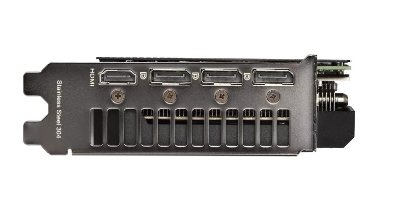 Cống kết nối của Asus Dual 3050 6GB