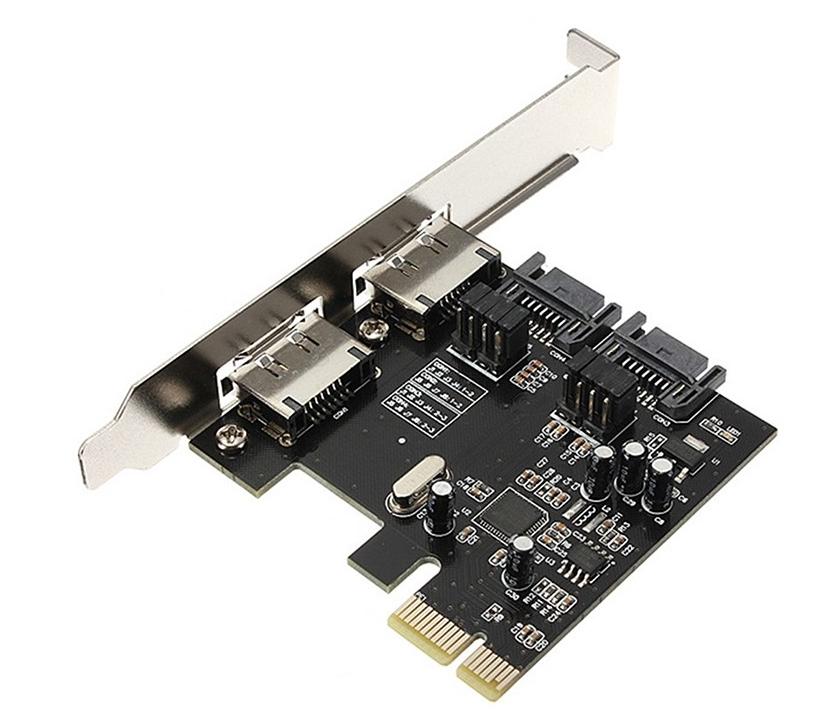 Card PCI-E Express 2 cổng SATA  tốc độ 6Gb/s SATA III | Nguyễn Công PC