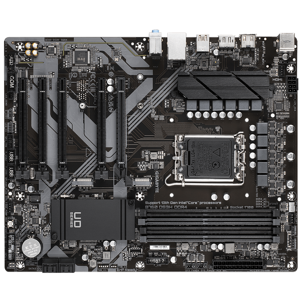 Mainboard B760 DS3H DDR4 