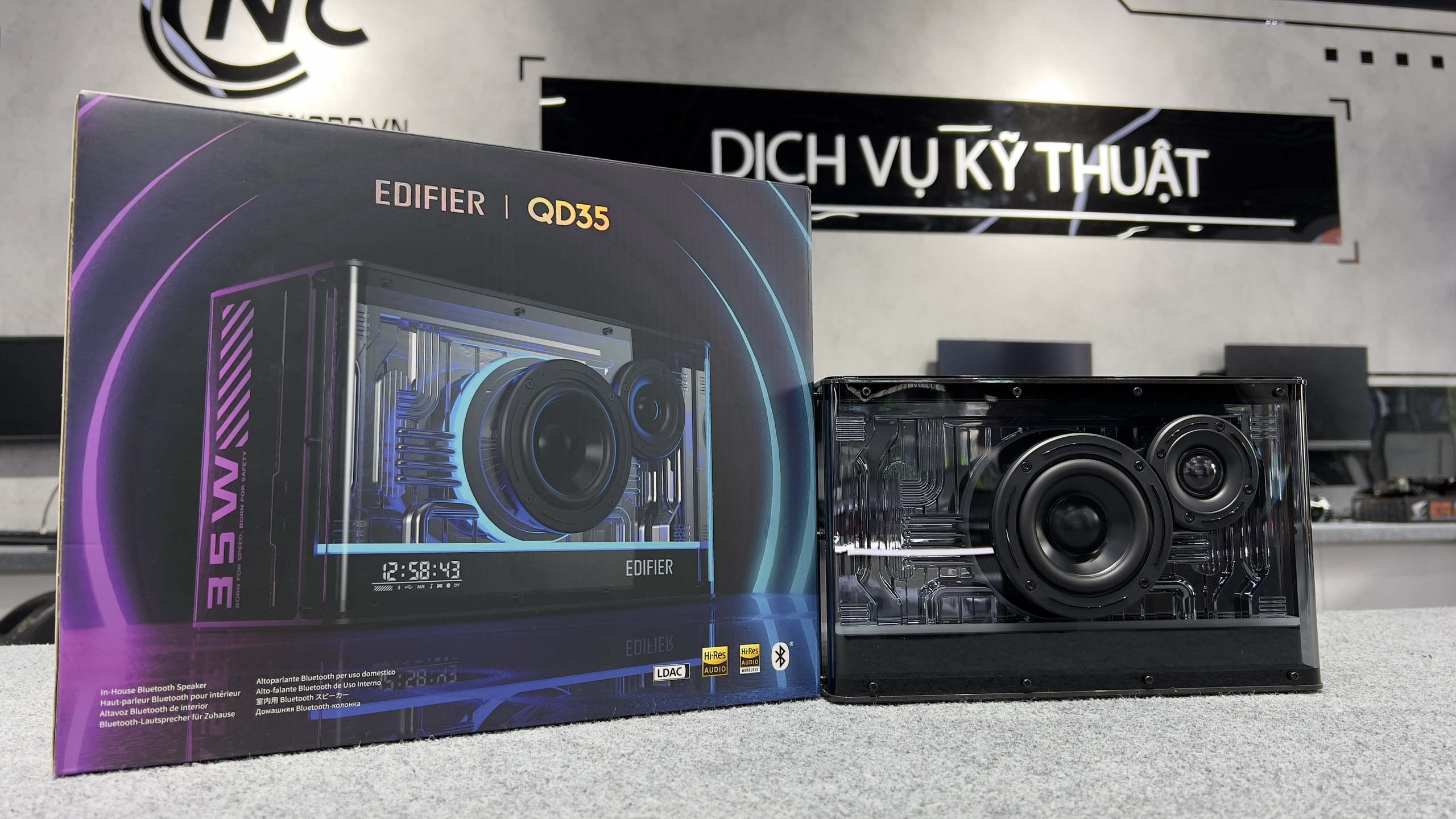 Loa EDIFIER QD35 - Màu đen NCPC 2