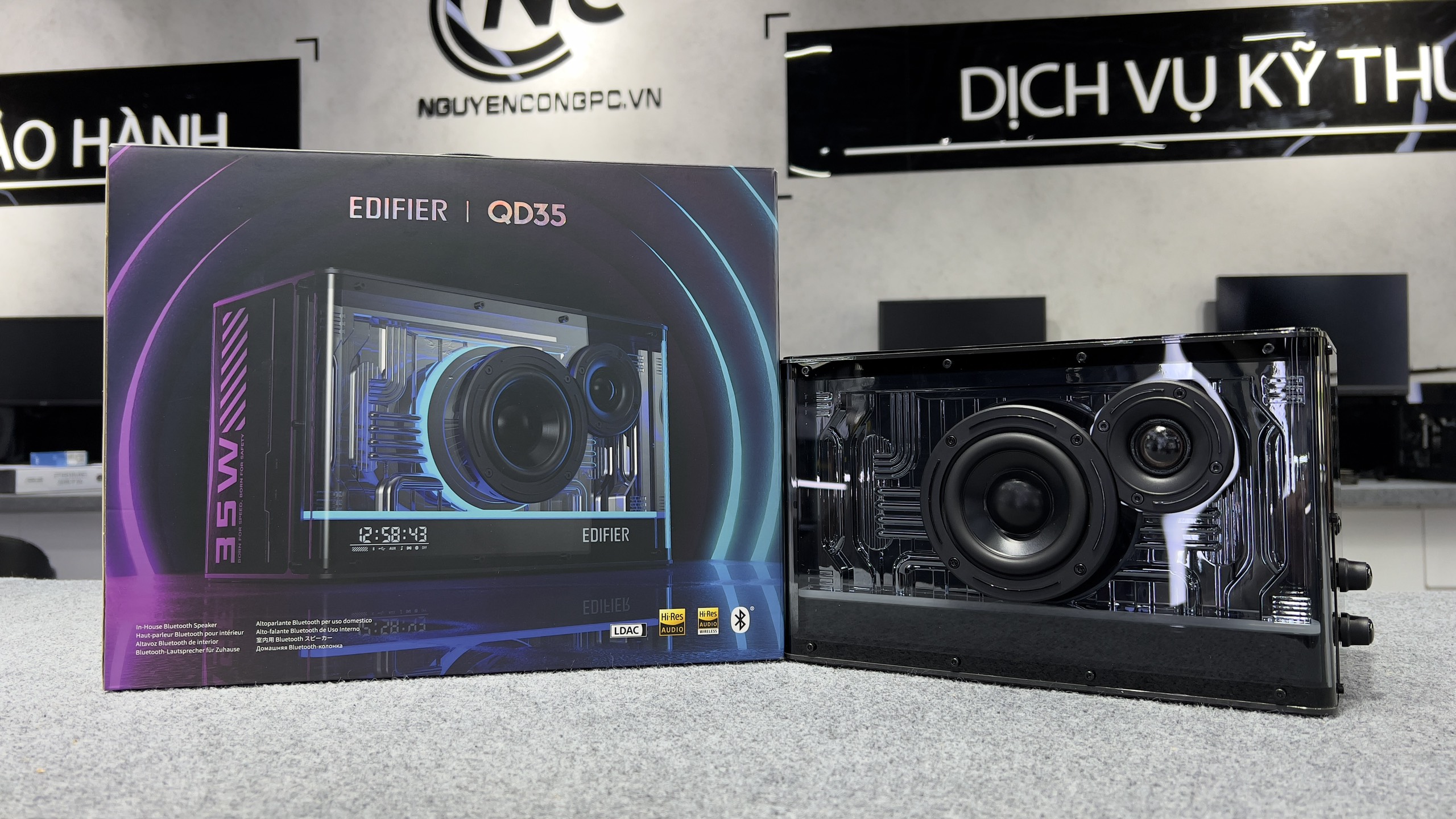 Loa EDIFIER QD35 - Màu đen NCPC 1