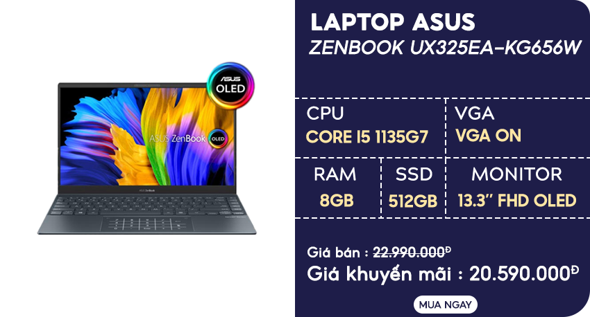 Laptop Asus ZenBook UX325EA-KG656W