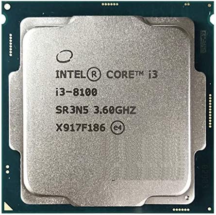  Intel Core i3 8100 3.6Ghz