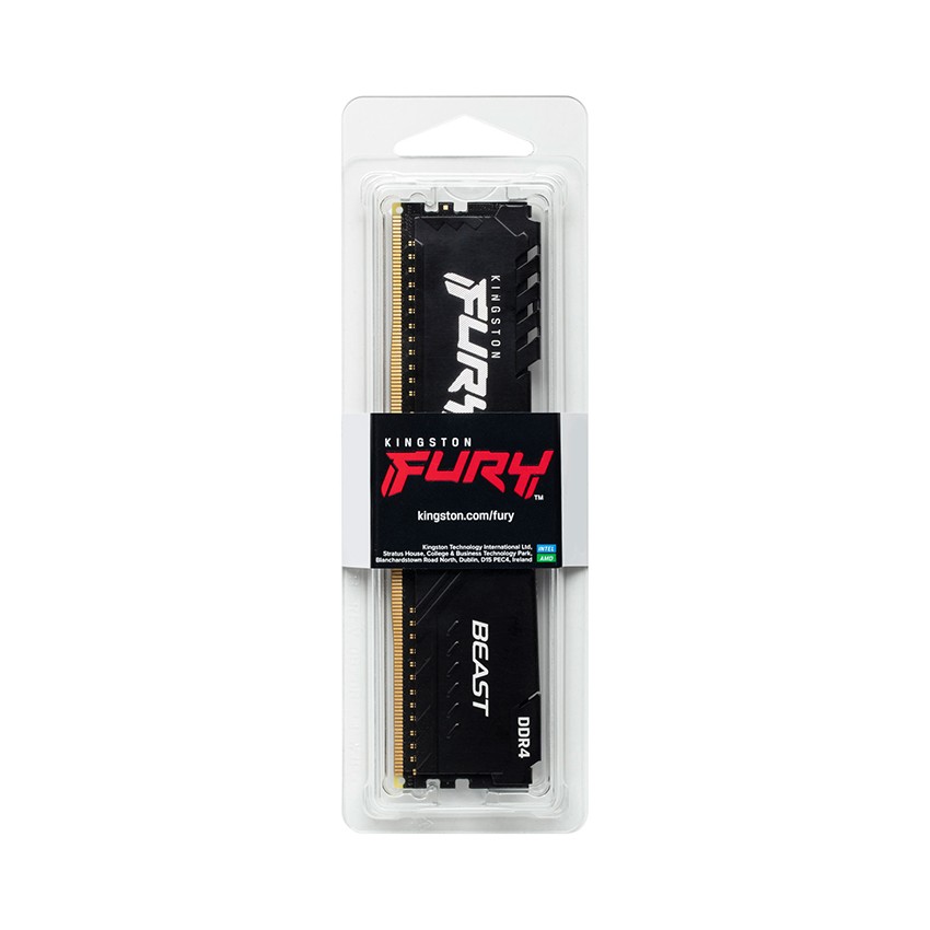 RAM Kingston FURY Beast 8GB (1x8GB) DDR4 3200MHz