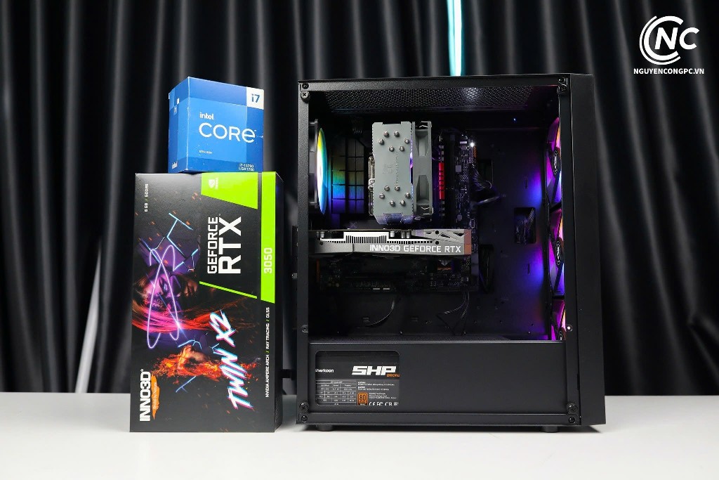 Card M&agrave;n H&igrave;nh INNO3D GEFORCE RTX 3050 6GB TWIN X2 GDDR6