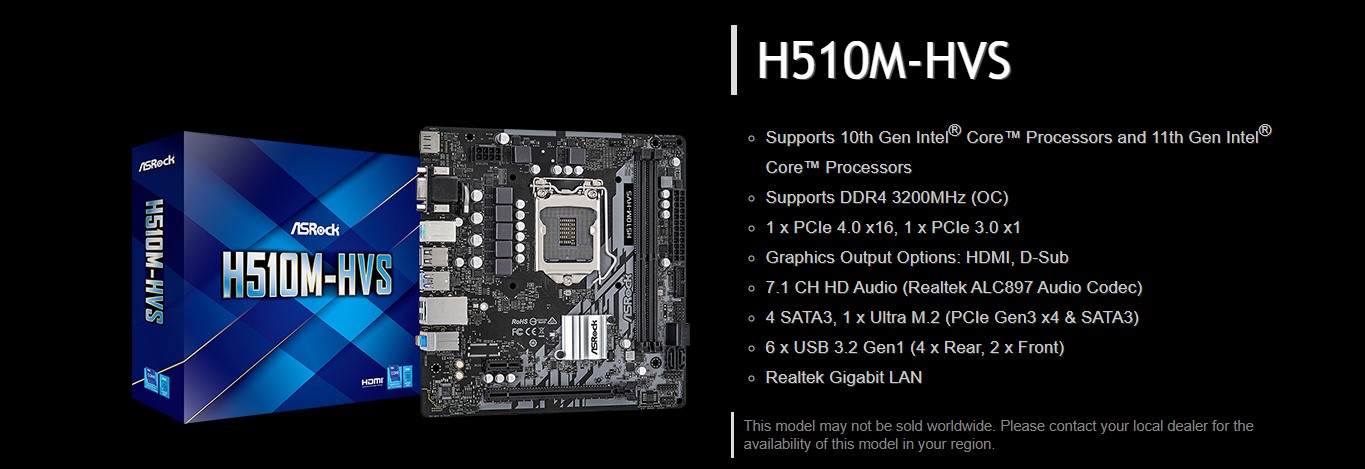 Mainboard Biostar H510M-HVS R2.0