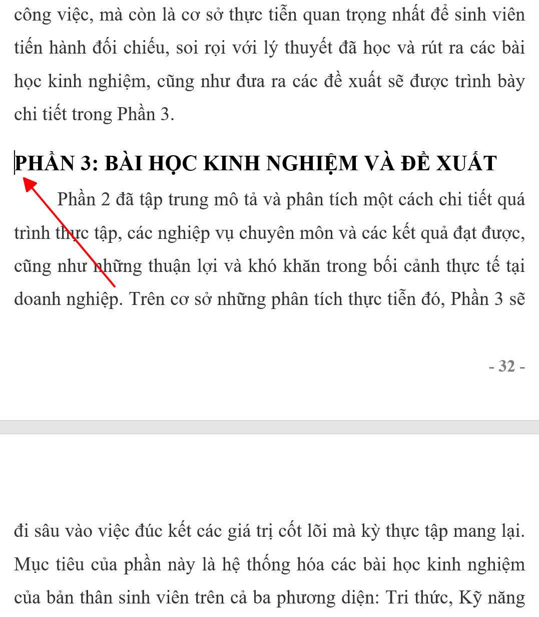 Cách ngắt trang trong Word