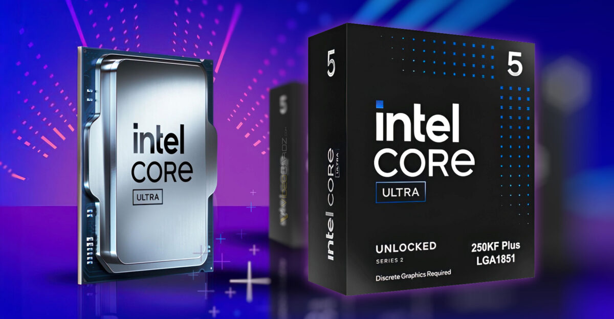 Core Ultra 5 250KF Plus: CPU Arrow Lake Refresh Đầu Tiên Chạm Mốc Dưới 200 USD