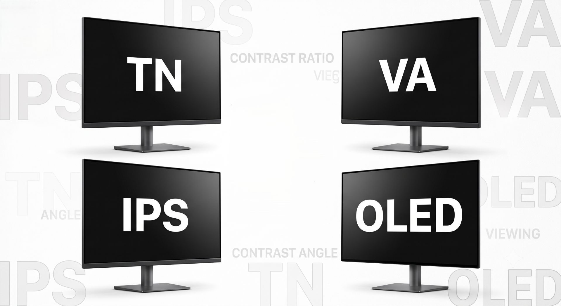 IPS TN VA OLED