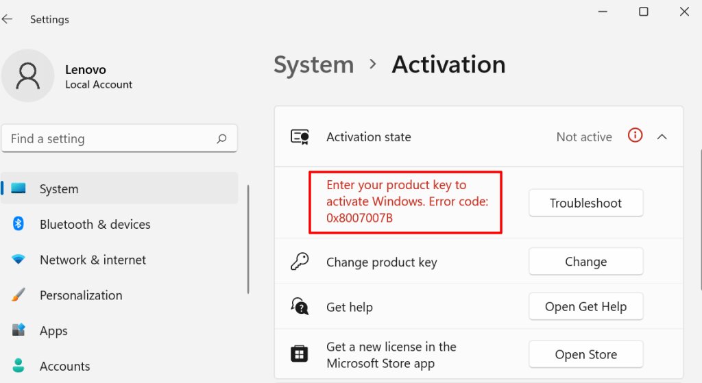 activation-troubleshoot