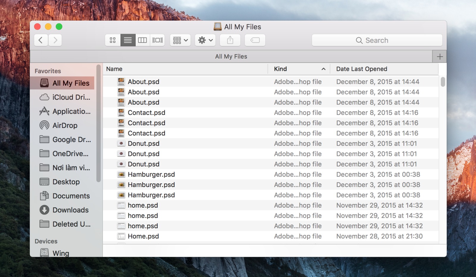 mở cửa sổ Finder trên máy Mac