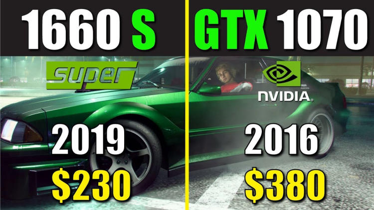 gtx 1070 vs gtx 1660