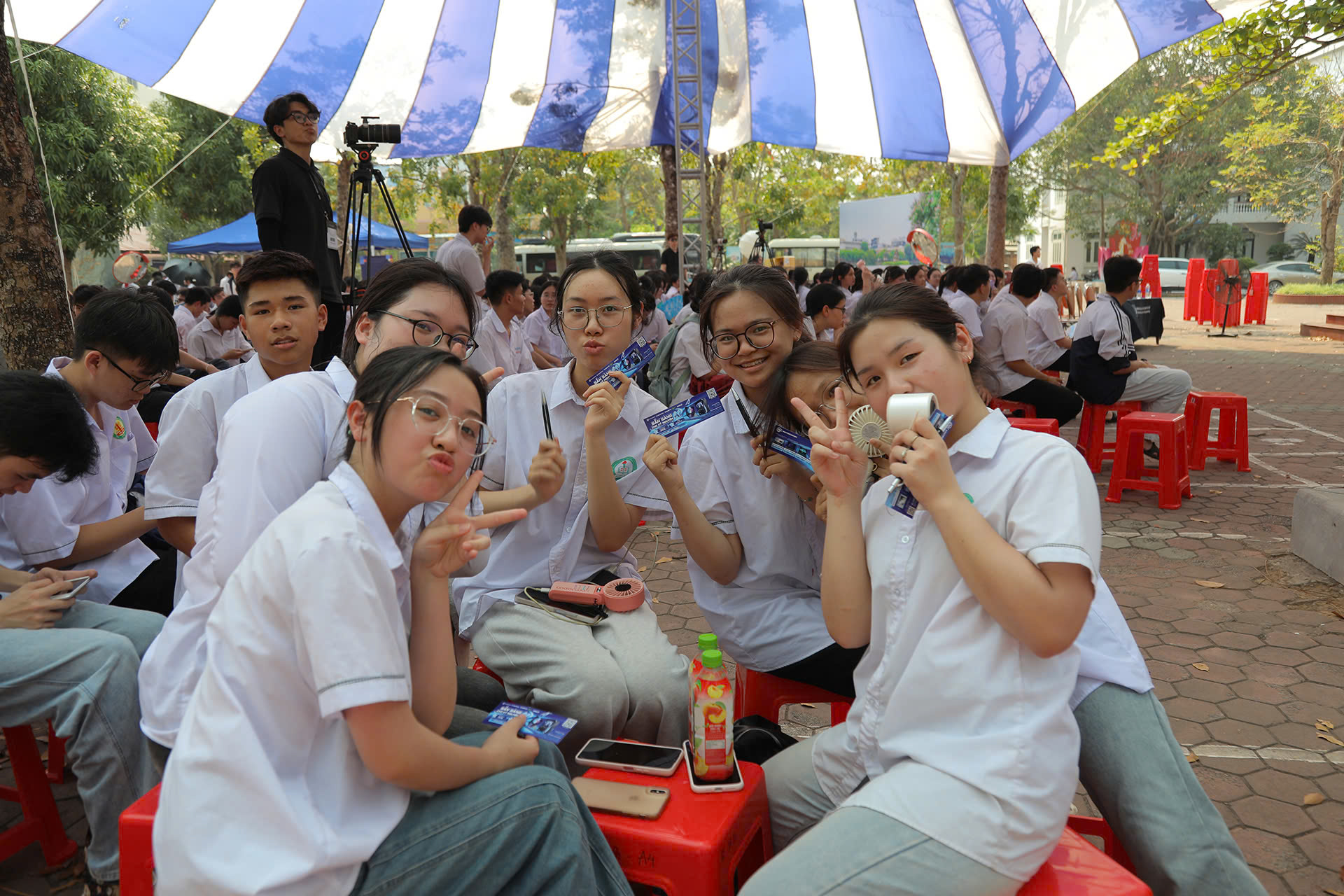 NGUYỄN CÔNG PC ĐỒNG HÀNH CÙNG NGÀY HỘI TƯ VẤN TUYỂN SINH HUCE 2026 TẠI THANH HÓA