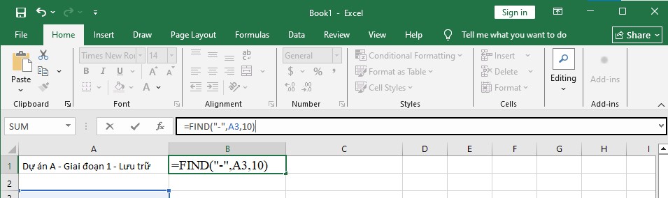 Hàm FIND trong Excel: Hướng dẫn từ cơ bản đến ứng dụng thực chiến 