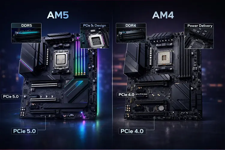 am5 va am4