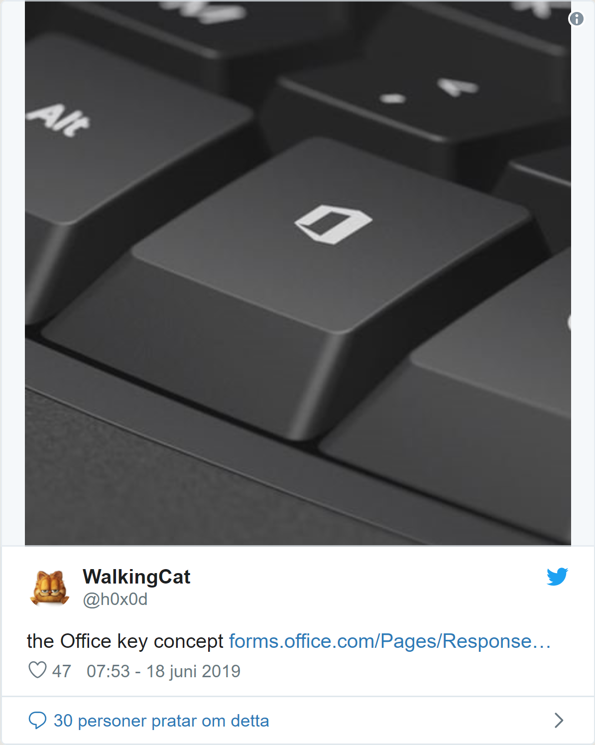 Microsoft đang xem xét phím bấm dành riêng cho Office trên bàn phím