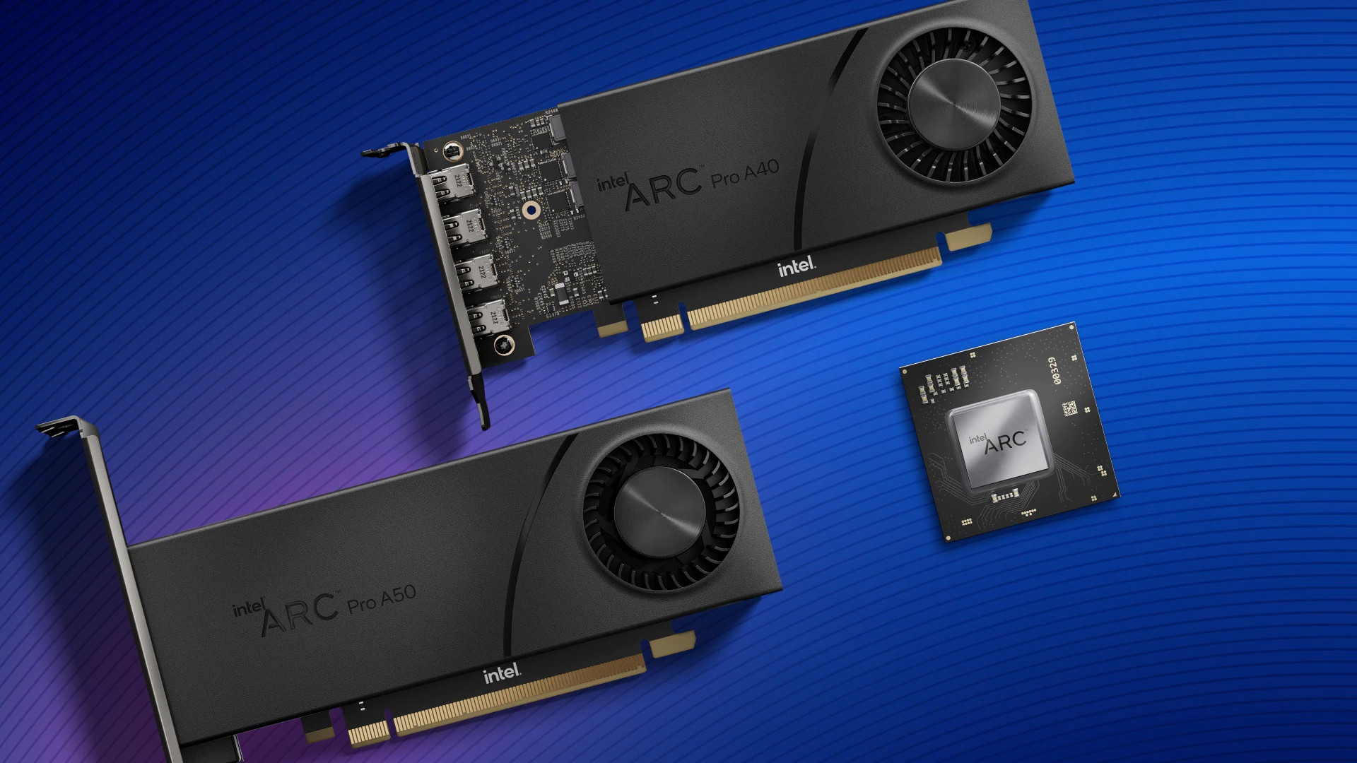 Intel chính thức cho ra mắt Arc Pro A50, Arc Pro A40, Arc Pro A30M cho Desktop & Mobile 