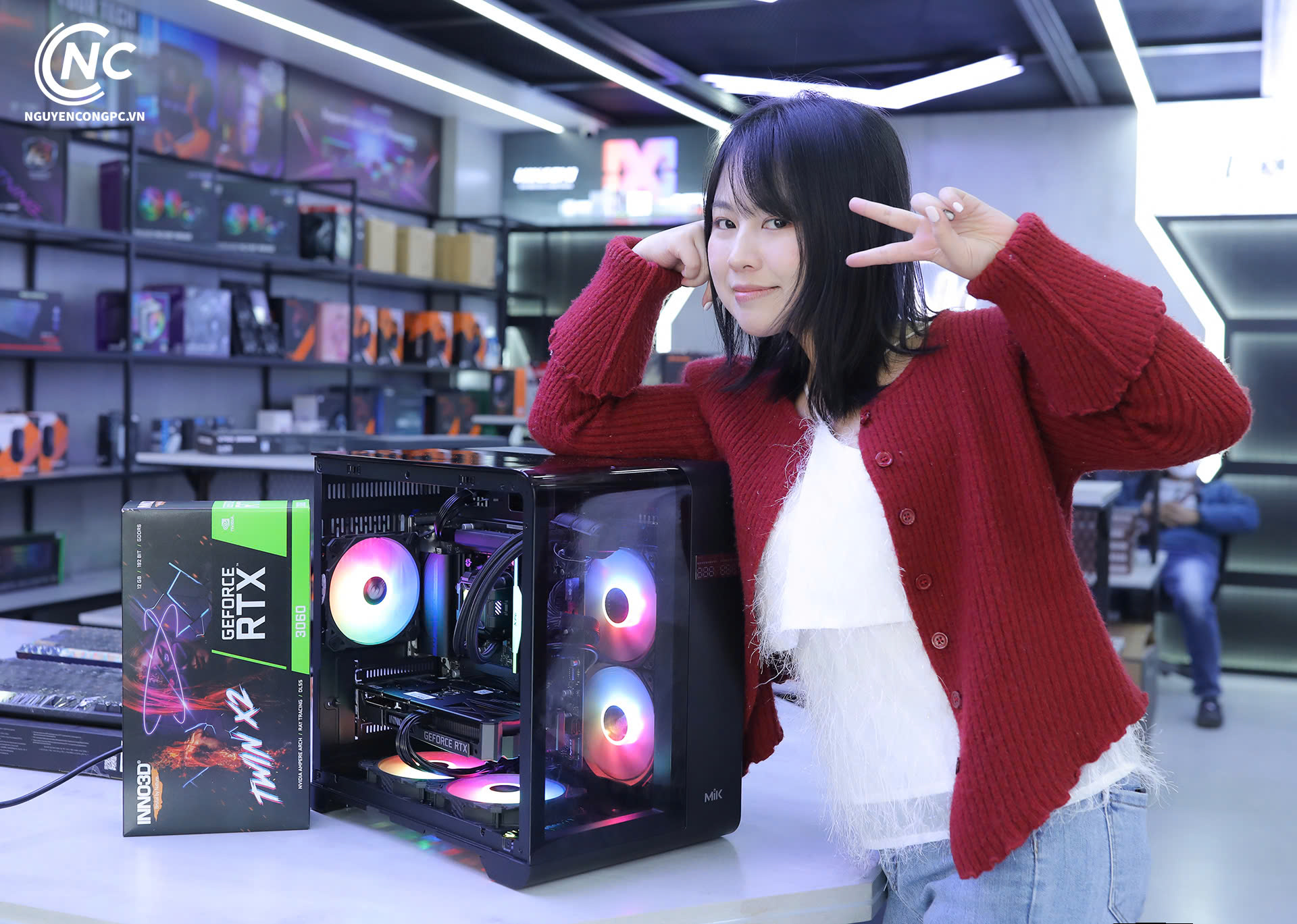 Bộ PC Gaming Core I5 14600K / RAM 32G DDR5 / RTX 3060 12G
