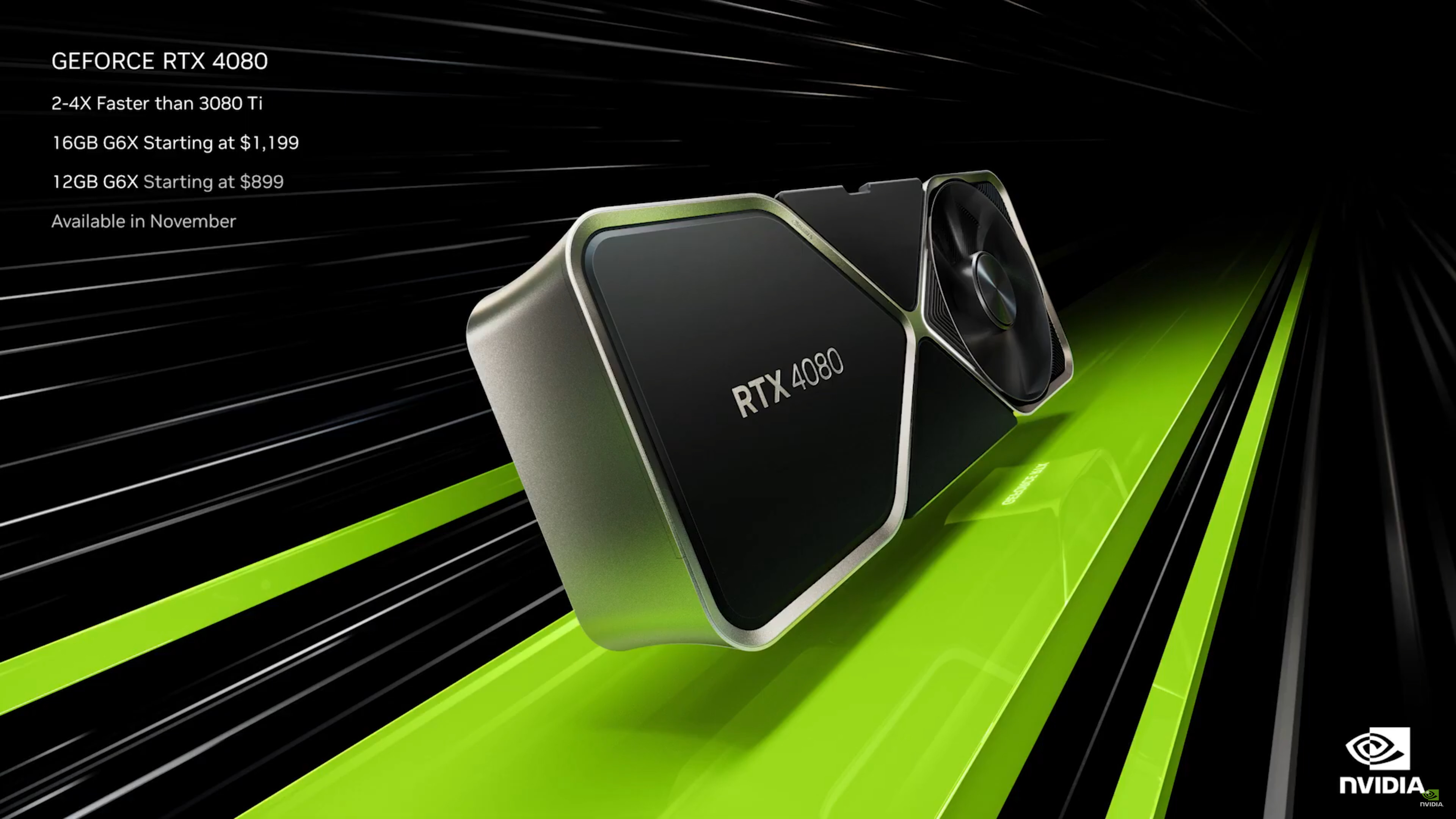 NVIDIA GeForce RTX 4080 chính thức ra mắt 