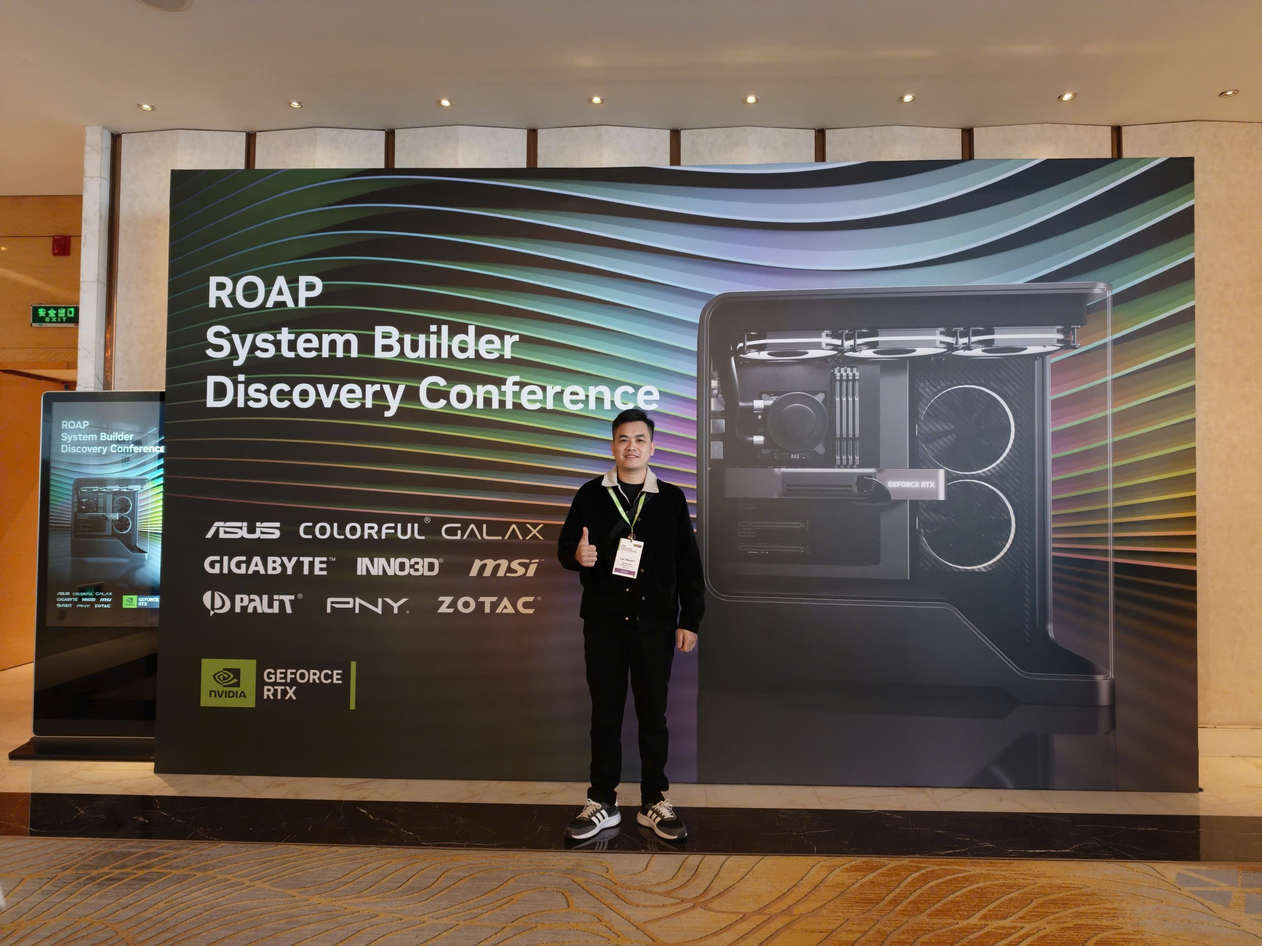 Đại diện Nguyễn Công PC tại sự kiện NVIDIA ROAP System Builder Discovery Conference 2026