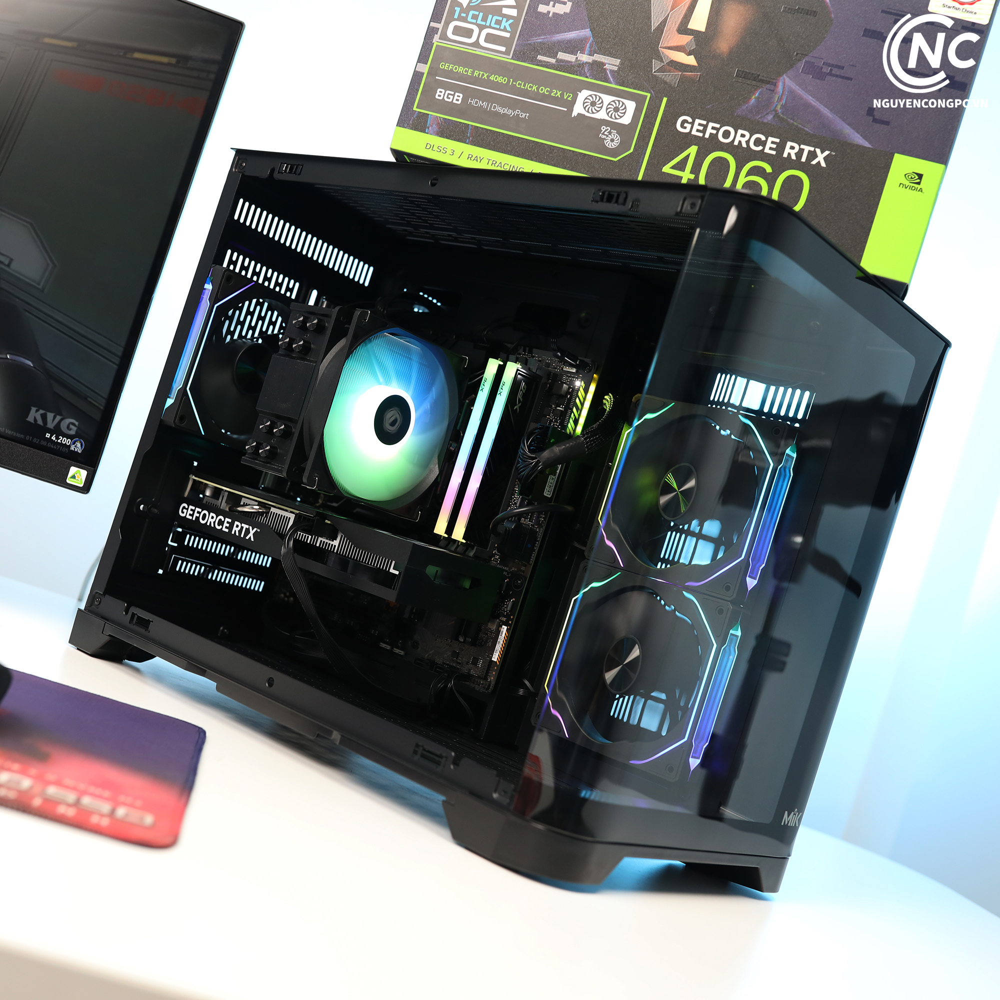 Bộ PC Gaming I5 12400F  RAM 16G  VGA RTX 4060 8GB