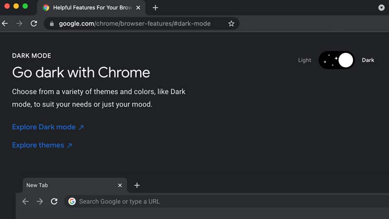 Hướng dẫn cách bật Dark Mode Google Chrome