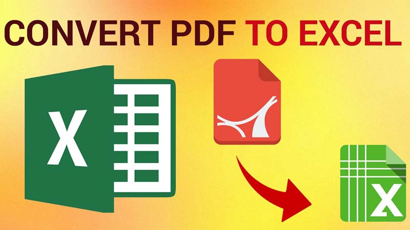 Hướng dẫn cách chuyển file PDF sang Excel 