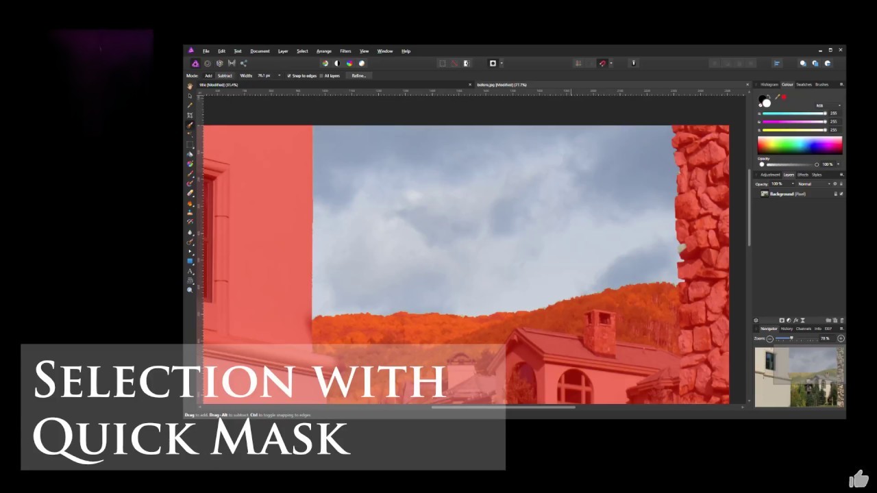 quick mask