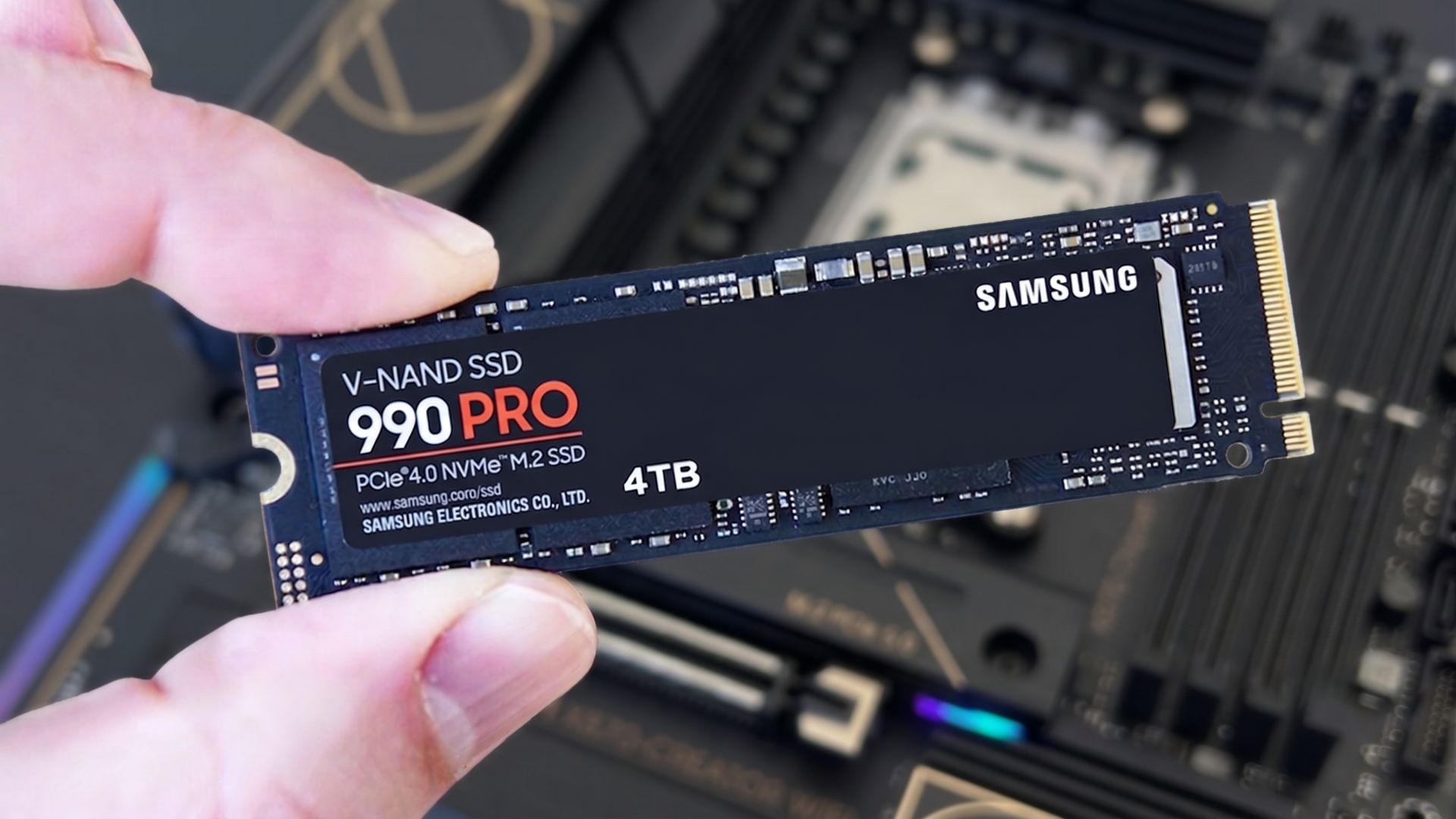 SSD Samsung 990 PRO 4TB M.2 NVMe M.2 2280 PCIe Gen4.0 x4