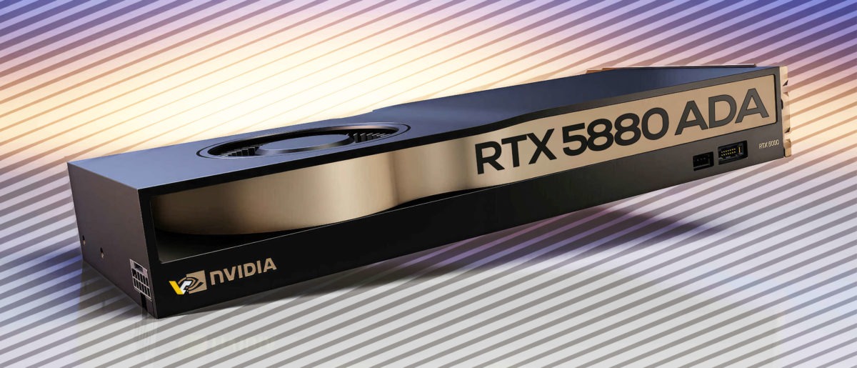 Ra mắt GPU máy trạm NVIDIA RTX 5880 ADA, SKU mới cho Trung Quốc?