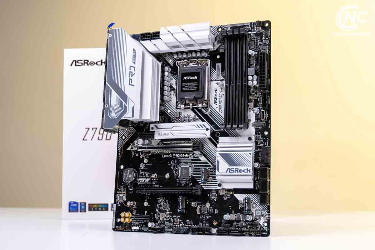 Đánh giá ASROCK Z790 PRO RS/D4: Nhiều trang bị mạnh mẽ, gánh được tốt cả Core i7 lẫn Core i9