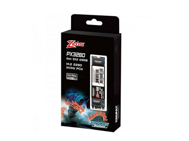 Kingmax Zeus PX3280 128GB - ổ SSD lý tưởng phục vụ nhu cầu nâng cấp PC giá rẻ