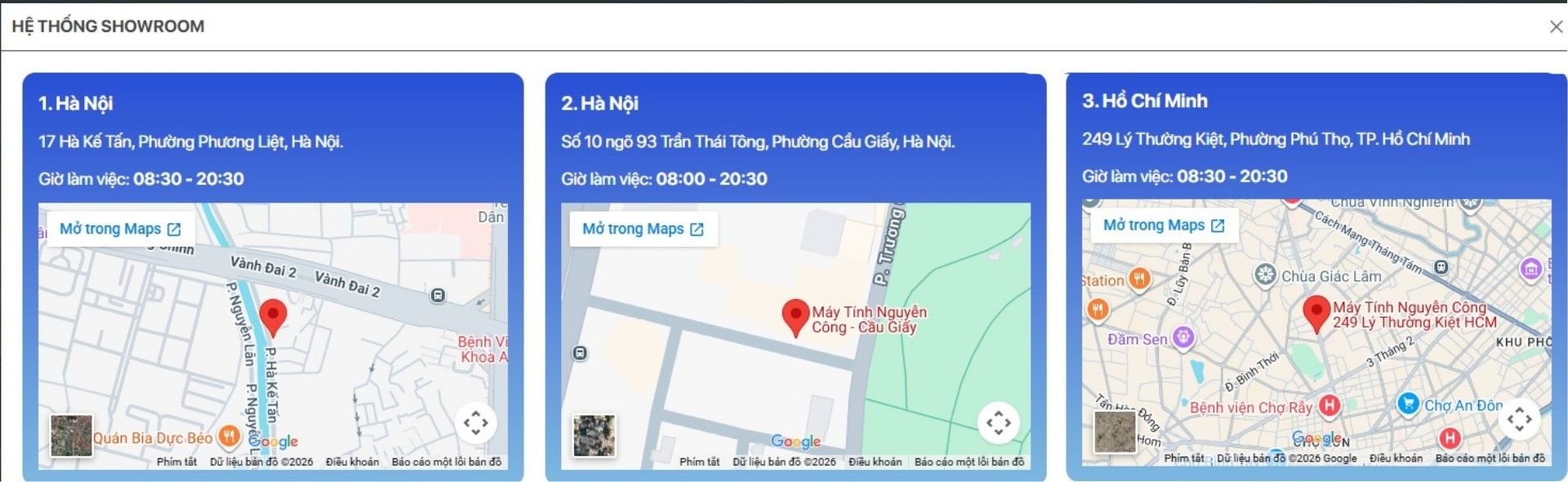 3 dia chi cua Nguyen Cong PC